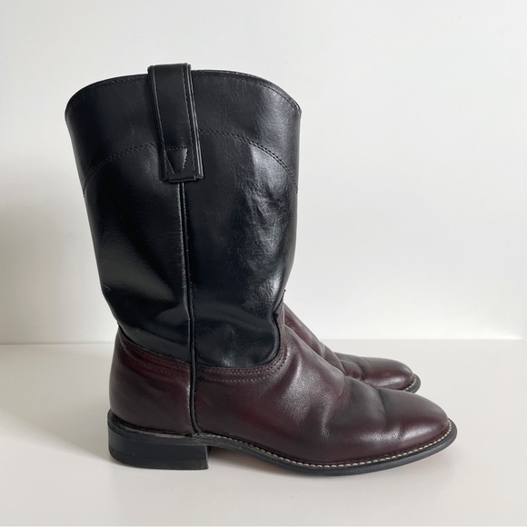 Vintage | Texas Boot Co | Two-tone Cowboy Boots - Picture 2 of 10